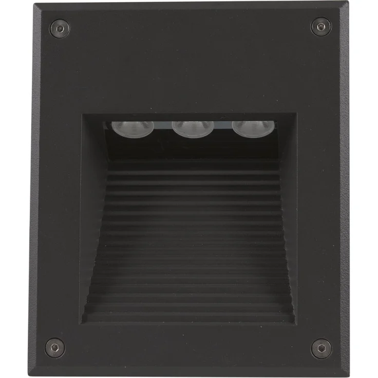 Heitronic 35288 LED Wandeinbauleuchte Dora 195x165mm anthrazit 3000K – Bild 4