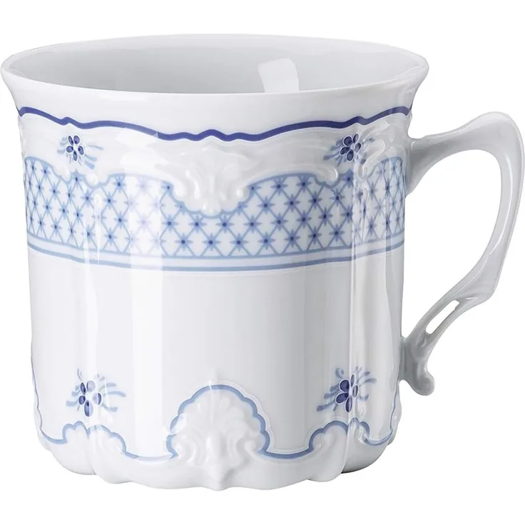 Kaffee-Obertasse groß Baronesse Estelle Hutschenreuther Kaffeetasse - Mikrowelle geeignet, Spülmaschinenfest