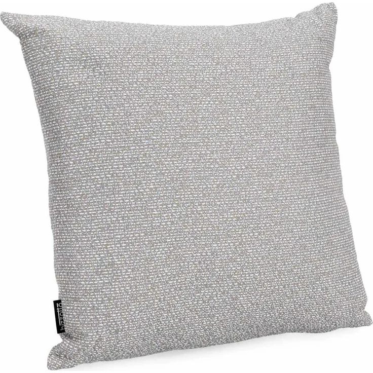 Outdoor Kissen Sirin 2er-Set aus Olefin-Stoff, wasserabweisend, modern, grau, 45x45 cm