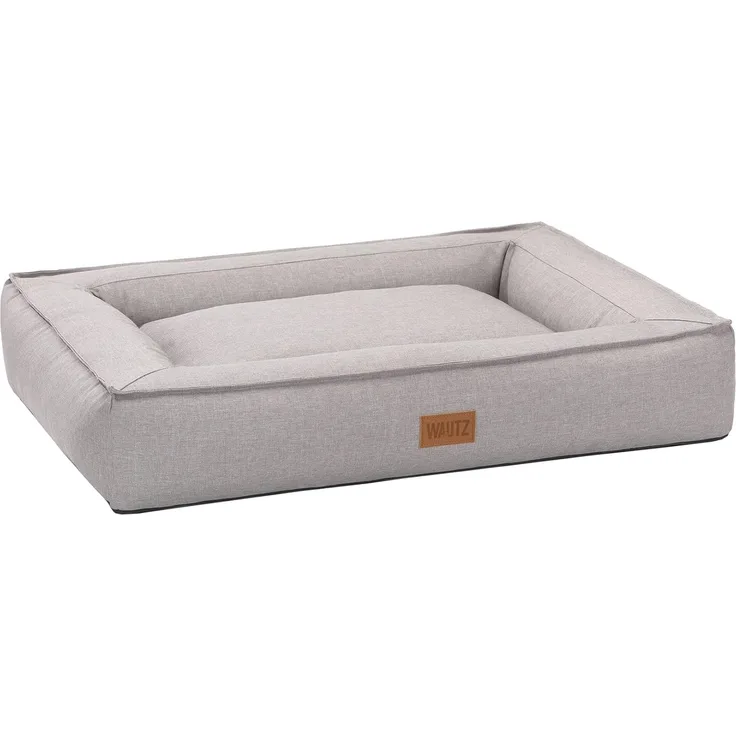 Hundebett "BOXBED" XL 105x80x19 cm Beige""
