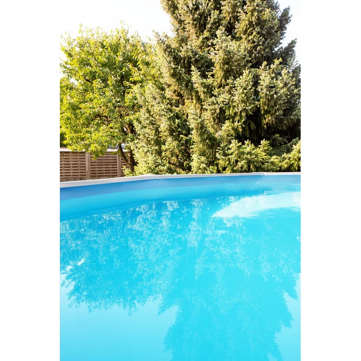Steinbach Stahlwandpool Set Nuovo de Luxe II Ø 360 x 120 cm - weiß – Bild 3