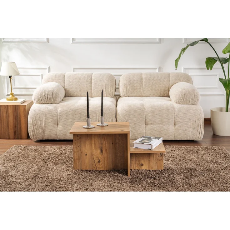 Skye Decor Couchtisch 100% MELAMINE COATED PARTICLE BOARD, 40 x 40 x 80 cm D1225 – Bild 2