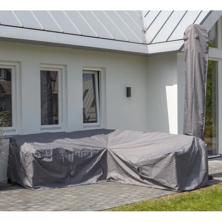 Madison Abdeckung für Loungemöbel-Set 270x210x90 cm Links Grau 423669