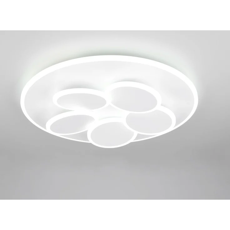 Trio Leuchten LED Deckenleuchte Mandela 35W, warmweiß-kaltweiß, weiß – Bild 6