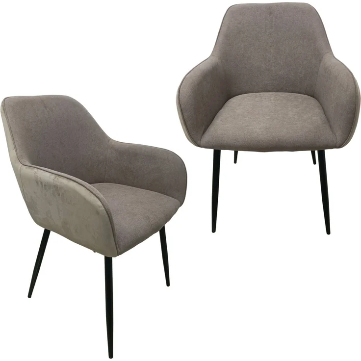 HTI-Living Albany Soft Hellbraun Armlehnenstuhl