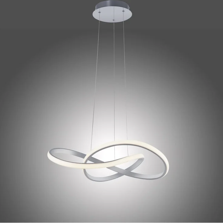 JUST LIGHT 15402-95 Maria LED Pendelleuchte aluminium 3-Step Dim 3000K – Bild 2