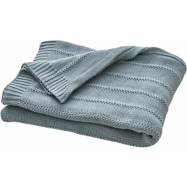 Mirabeau Tagesdecke Plaid Lémeré graublau – Bild 4