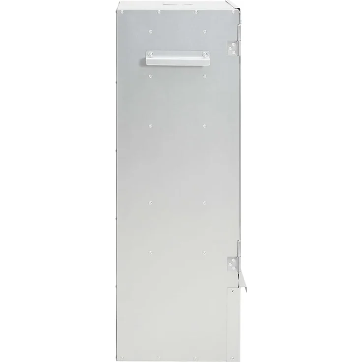 vidaXL Räucherofen mit Holzspänen, Verzinkter Stahl, 44,5x29x83 cm – Bild 5
