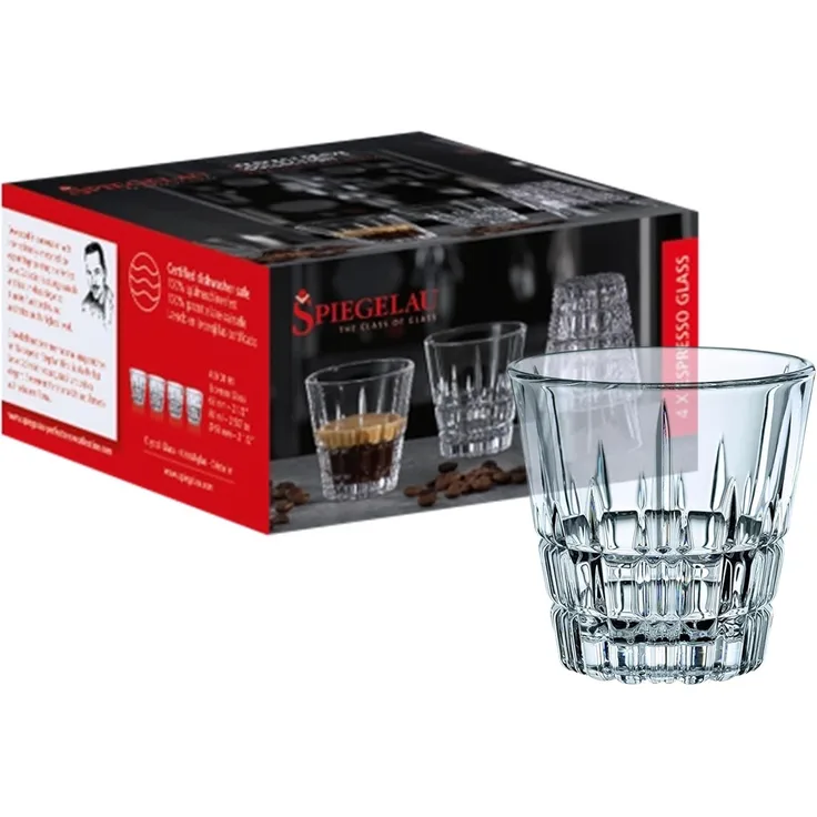 Spiegelau Perfect Serve Collection Espresso / Shot Glas 4er Set