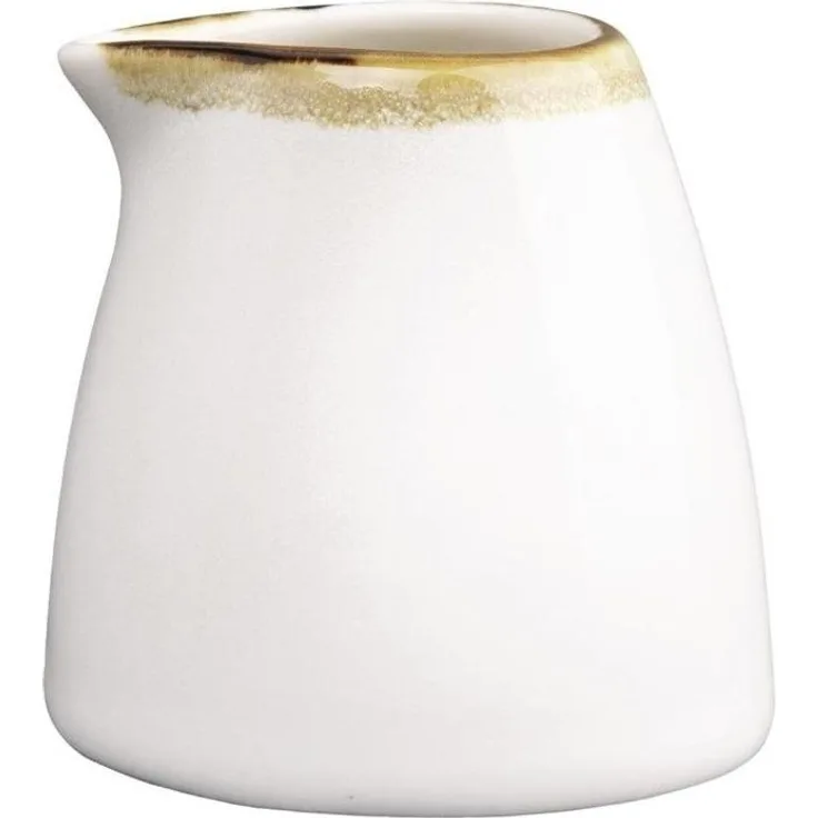 Olympia Kiln Milchkännchen Kreideweiß 6 Stück, 9,6cl