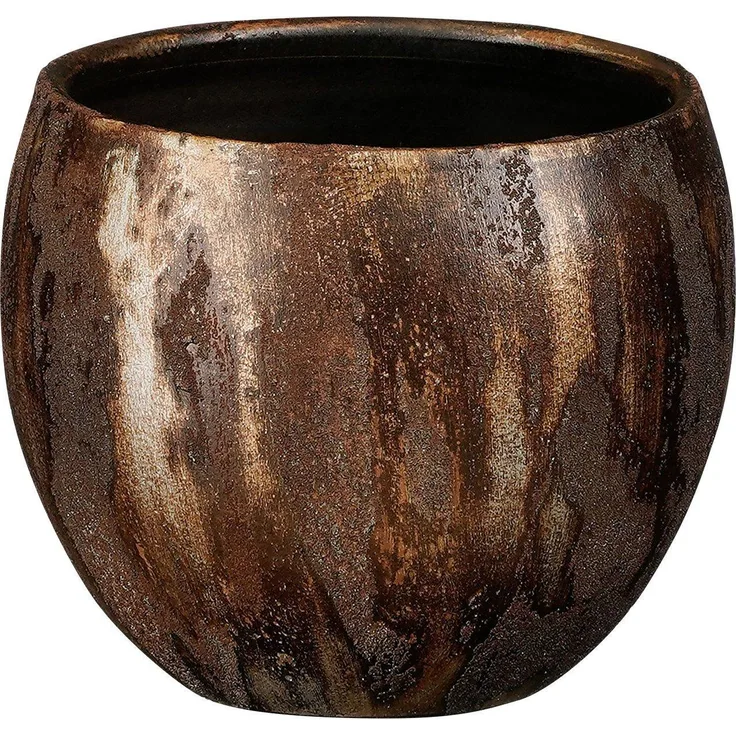 Mica Blumentopf Roelopf rost Terracotta Ø 14 x 13 cm