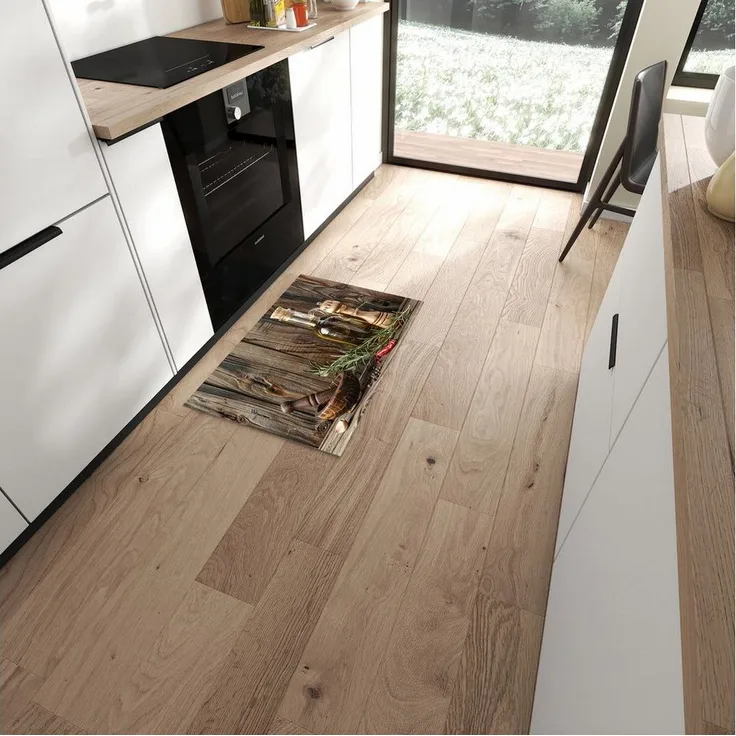 Primedeco Teppich Küchenteppich Küchendekoration PVC rutschfest abwaschbar Läufer, Rechteckig, Höhe: 3 mm, Pflegeleicht & Wasserabweisend