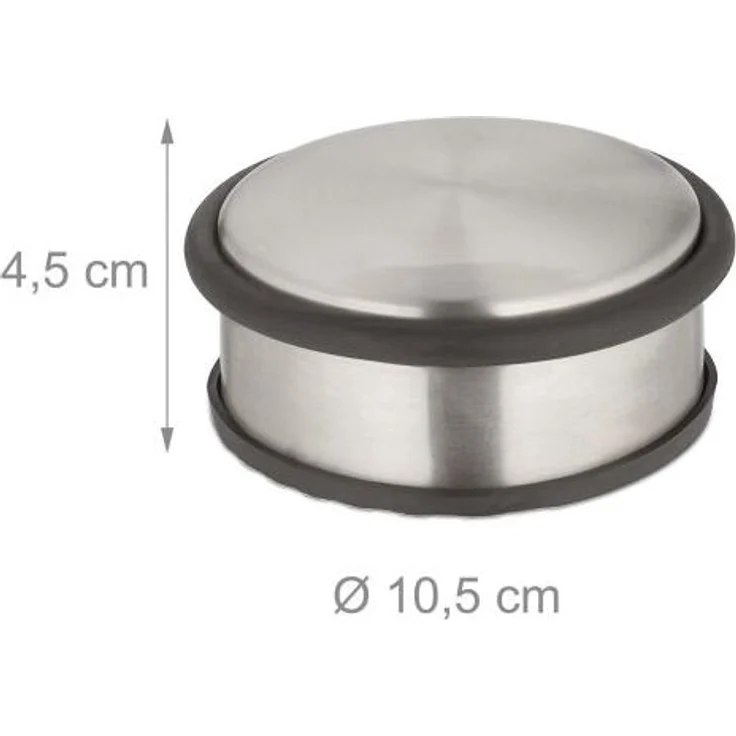 Edelstahl Türstopper im 2er Set 10042773 – Bild 4