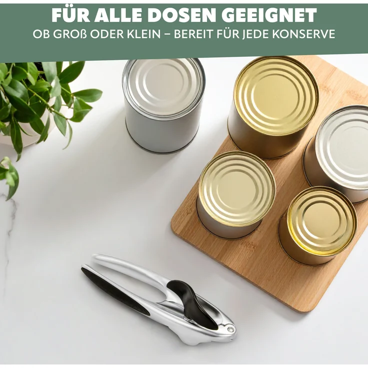 bremermann Dosenöffner Dosenöffner, Zinklegierung, Softtouch-Griffe – Bild 4