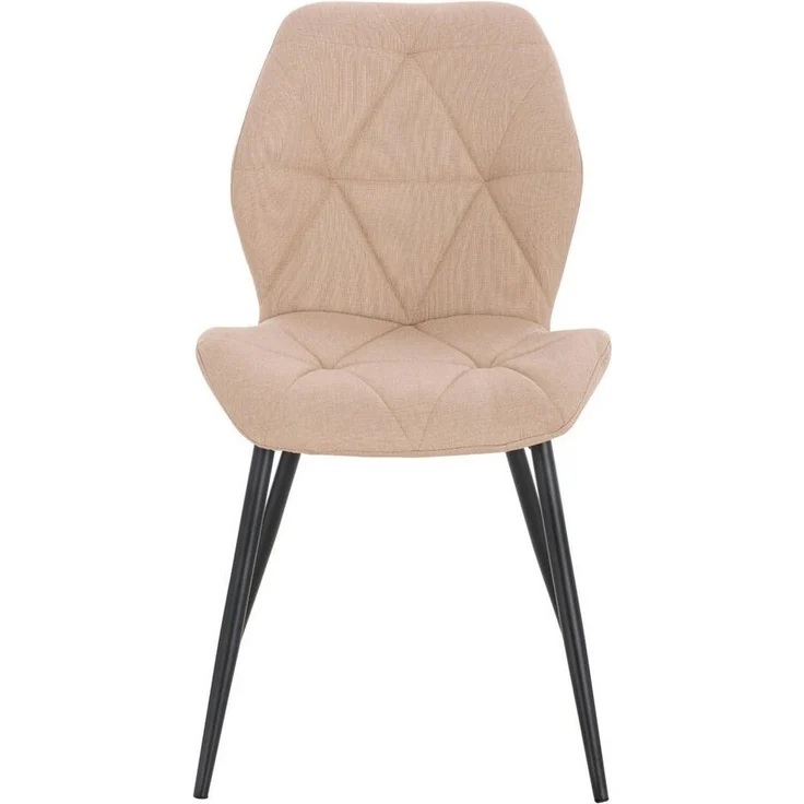 SVITA Esszimmerstuhl JAMIE (Set, 2 St), 2er Set, Küchenstühle, Stoffbezug, Beige – Bild 2