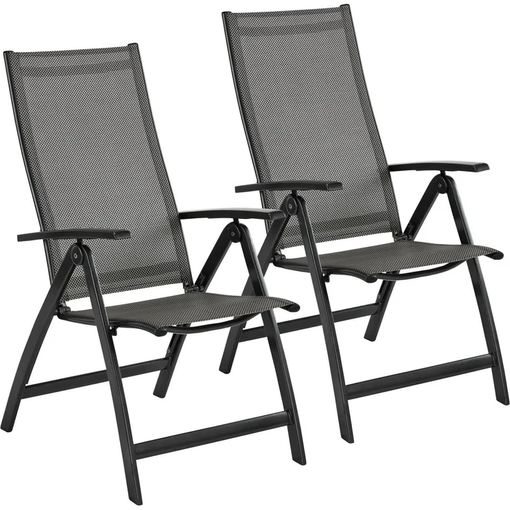 Vicenza Gartensessel, klappbar, 2er Set