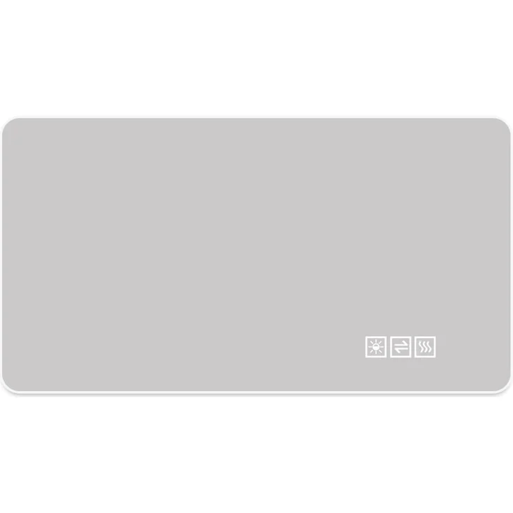 LED-Badezimmerspiegel 60x100 cm, dimmbar mit Anti-Beschlag, Silber – Bild 1