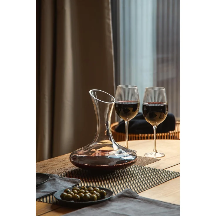 BarCraft Luxus Wein Dekanter Set in Geschenkbox, Glas, Transparent, 1,5 Liter – Bild 6