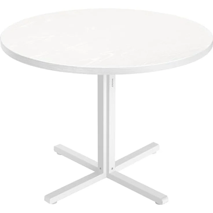 VASAGLE Esstisch, Esszimmertisch, für 4 Personen, Landhausstil, wasserresistente Oberfläche, 80 cm d, 74,8 cm H, vielseitig, eichenfarben, KDTDE082W01 – Bild 2
