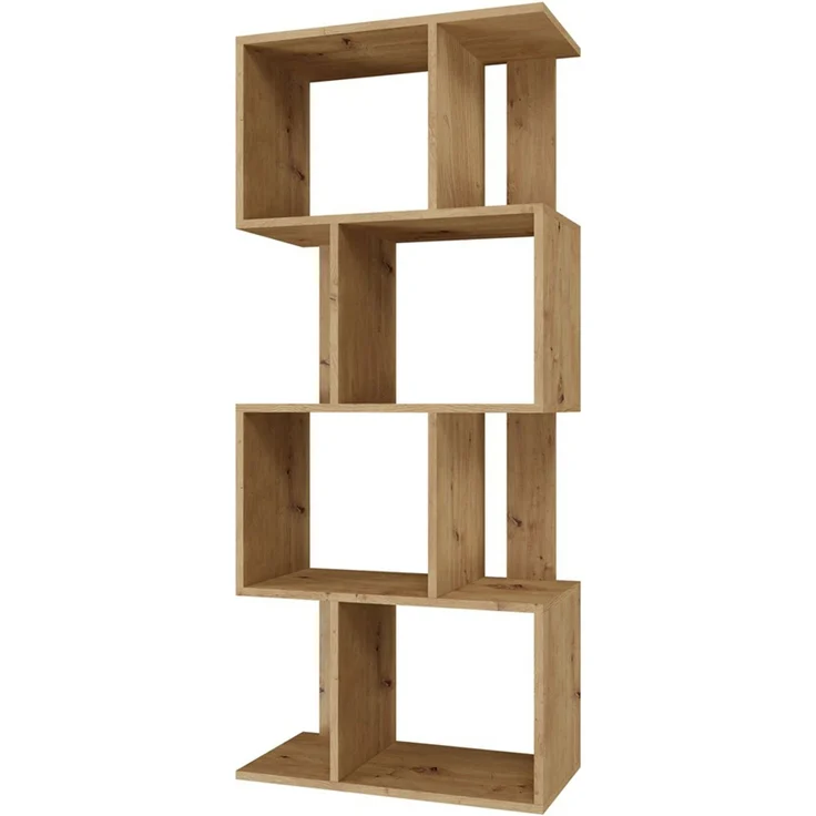 Selsey 'Fiesta' Standregal, Artisan Eiche, ca. 140 x 60 x 30 cm – Bild 1
