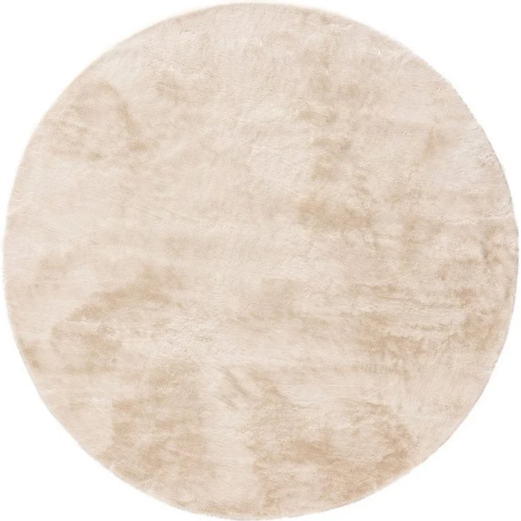 benuta Fellteppich Furry, rechteckig, Höhe: 11 mm, Kunstfaser, Berber, Ethno-Style, Wohnzimmer – Bild 1