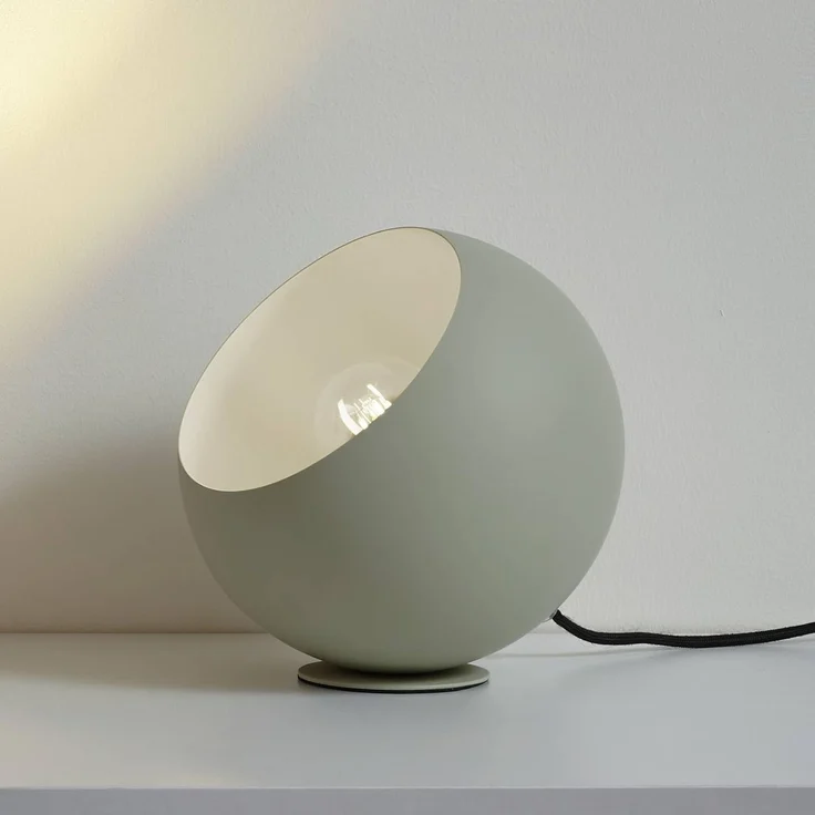 Lindby Tischleuchte Solomia, Metall, Grün IP20, 1 x 15 W LED – Bild 2