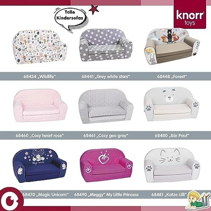 Kindersofa - \"Wildlife\" – Bild 3