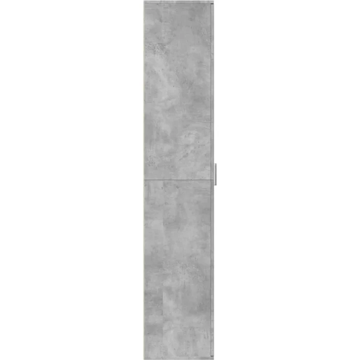vidaXL Highboard Betongrau 60x35x180 cm Holzwerkstoff 3276668 – Bild 4