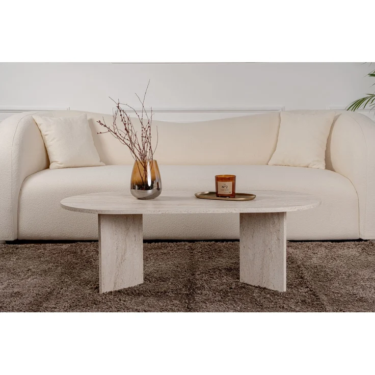 Skye Decor Couchtisch 100% MELAMINE COATED PARTICLE BOARD, 39,8 cm x 60 cm x 119 cm 909NRD11 – Bild 2