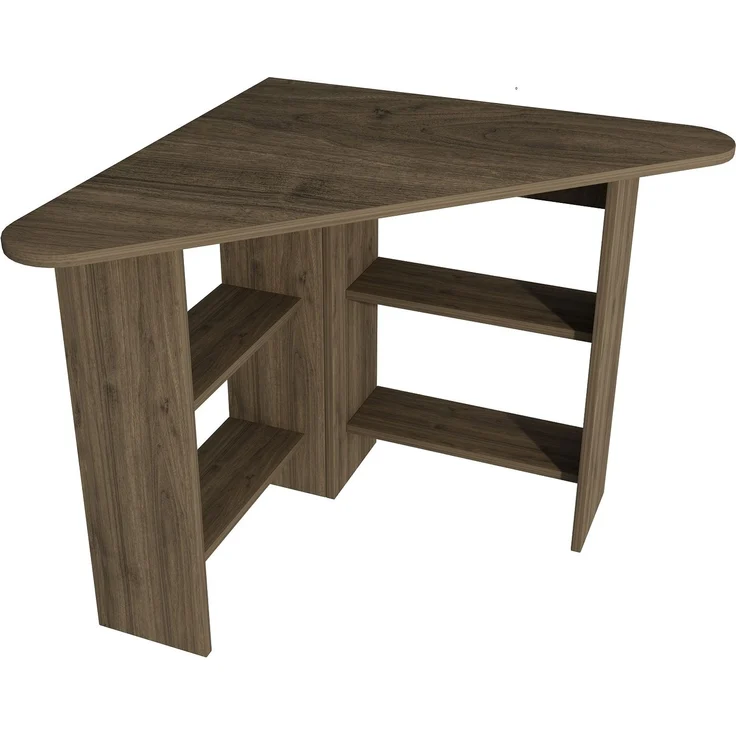 Skye Decor 'Corner - Walnut' Schreibtisch, Walnuss, 80 x 73,8 x 80 cm – Bild 4