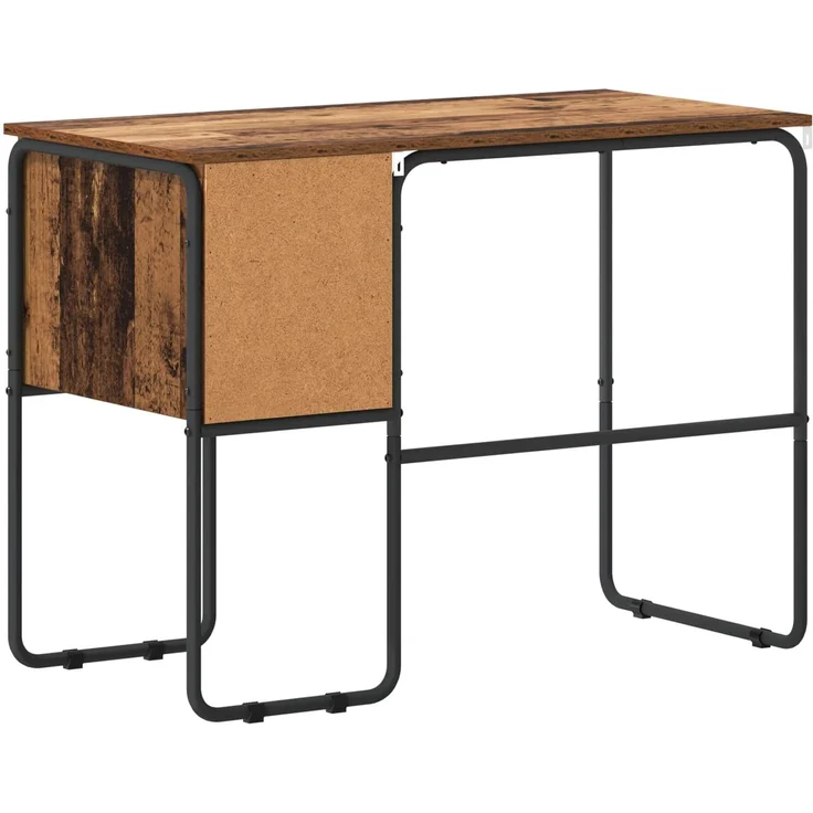 vidaXL Schreibtisch mit Stauraum Altholz 100 x 50 x 75 cm 8008006 – Bild 6