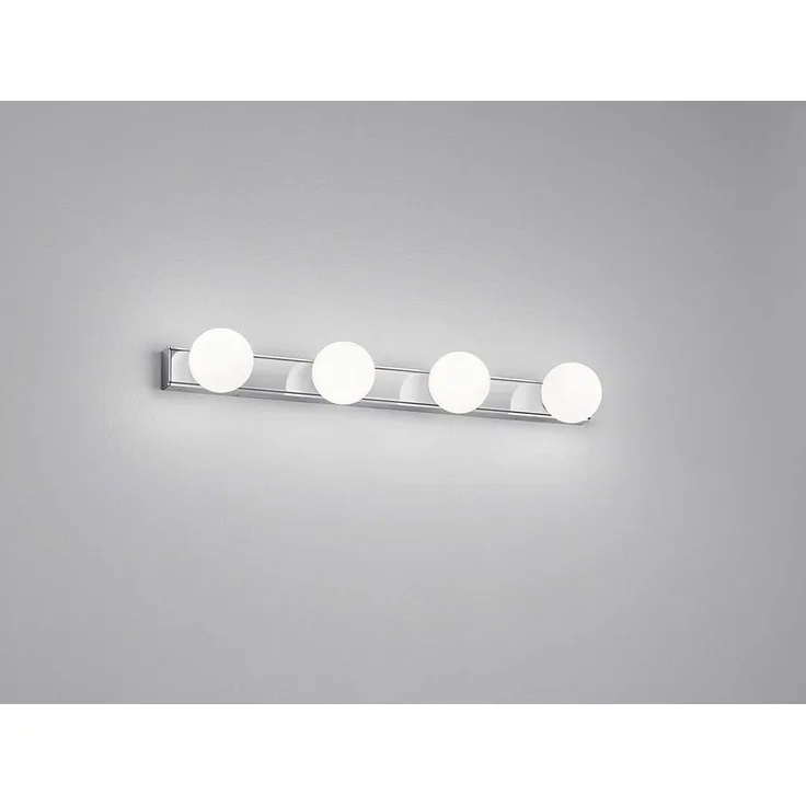 helestra LIS Wandleuchte IP44 chrom #48/2029.04