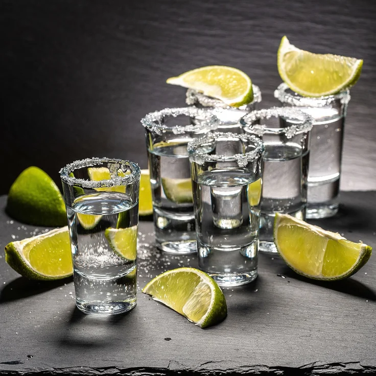 KADAX Wodka-Gläser, 28 ml, Likör-Shots, 6er-Set – Bild 2
