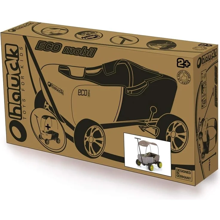 Hauck 'Eco Mobil' Bollerwagen mit Sonnendach – Bild 7