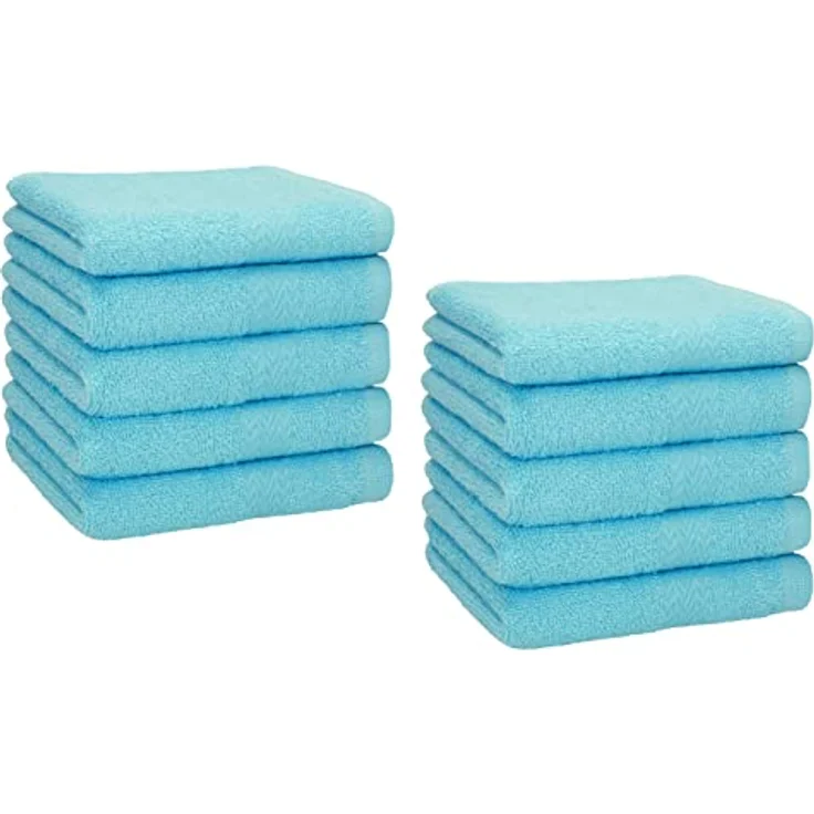 Betz Seiftuch 10 Stück Premium 100% Baumwolle Seiflappen-Set 30x30 cm – Bild 2