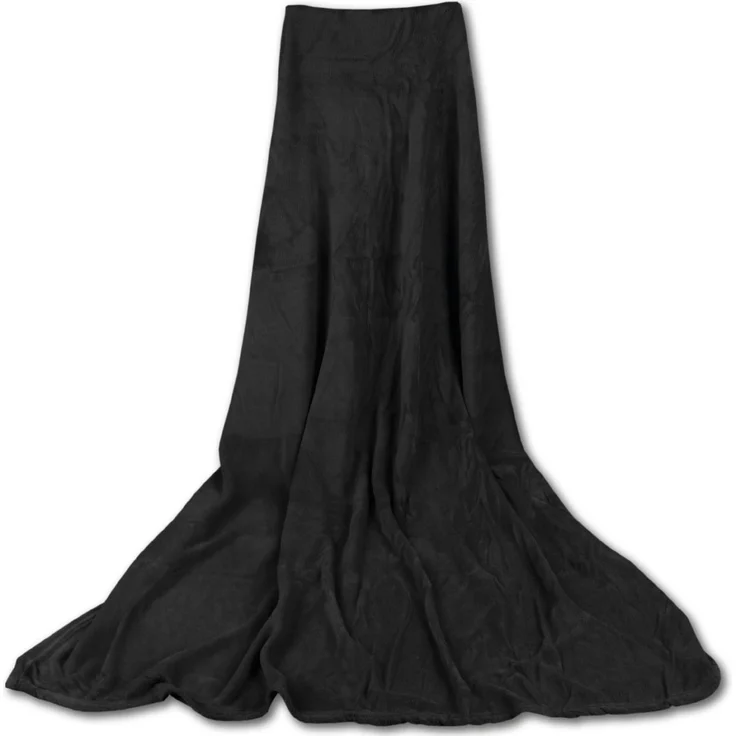 Kuscheldecke supersofte Tagesdecke vielseitig verwendbare Microfaser-Decke, flauschig und anschmiegsam in vielen verschiedenen modischen Farben erhältlich (schwarz - jetblack / 210x280 cm) – Bild 5