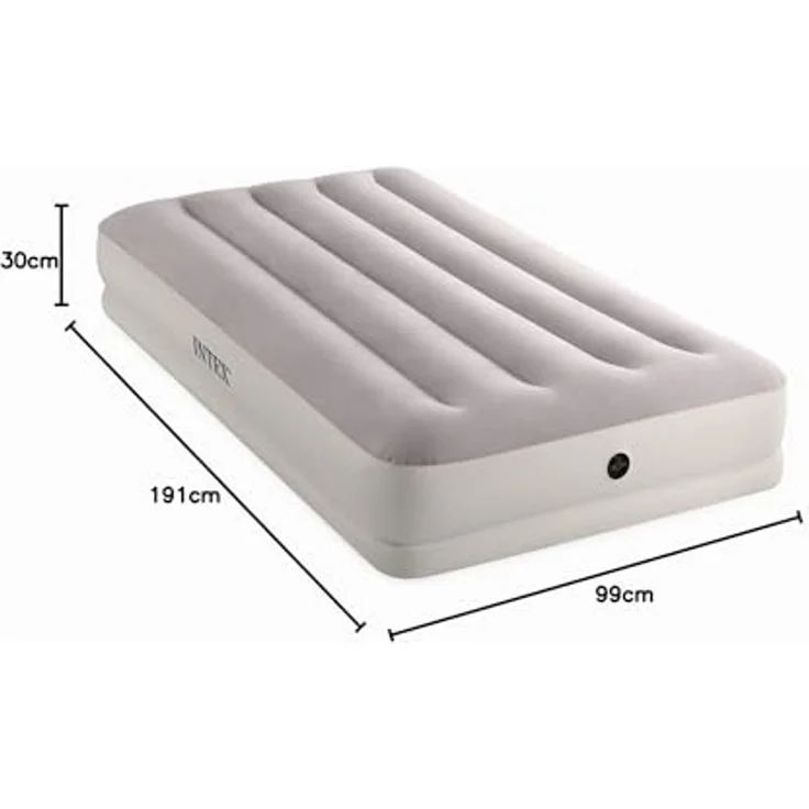 Intex Luftbett Dura-Beam Prestige mid-rise mit USB150 Pumpe 99 x 191 x 30 cm – Bild 7