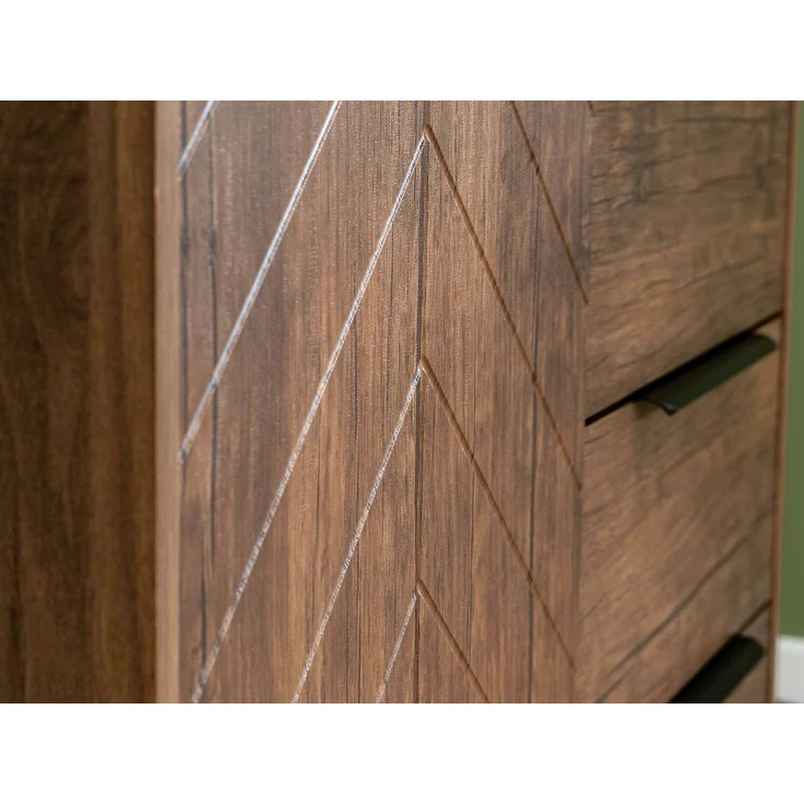 TV-Lowboard Xylix Bis 2D1SZ (Farbe: Nuss Okapi) – Bild 6