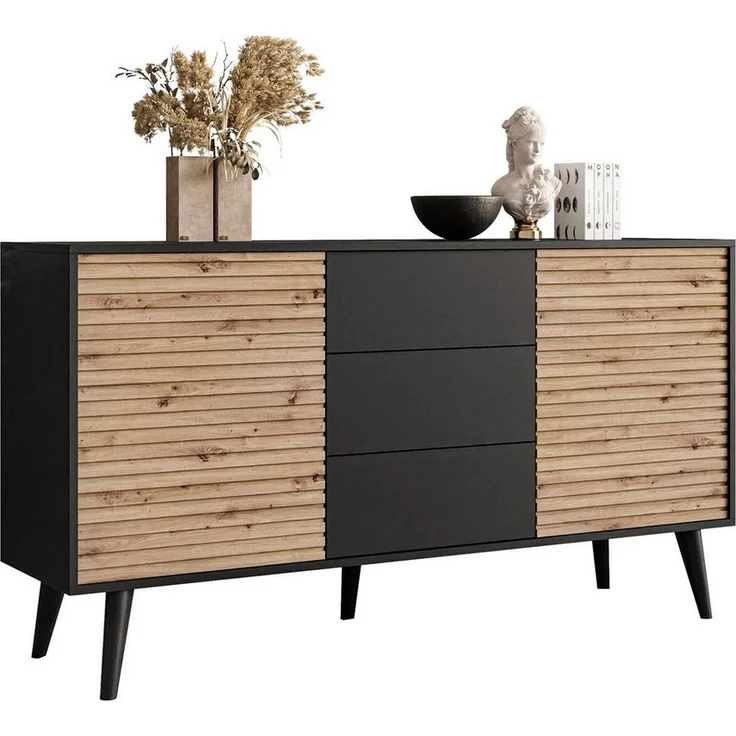Lookway Kommode CONE KSZ154 Zweitürige Sideboard – Bild 5