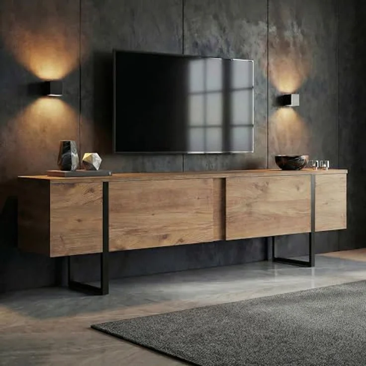 Skye Decor TV-Board Boho Design (1 St), Modernes Wohnzimmertv-Möbel, Breite : 180 cm – Bild 2