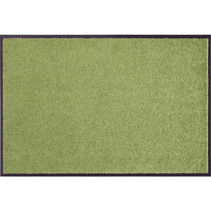 Waschbare Fußmatte Wash & Clean - grün - 60x180x0,7cm – Bild 1