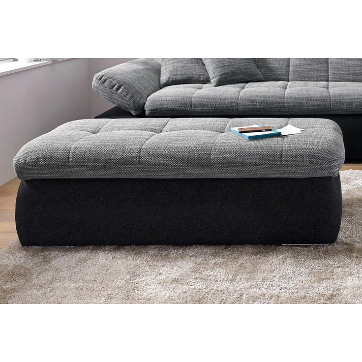 DOMO collection Polsterhocker Moric, inklusive Stauraum – Bild 1