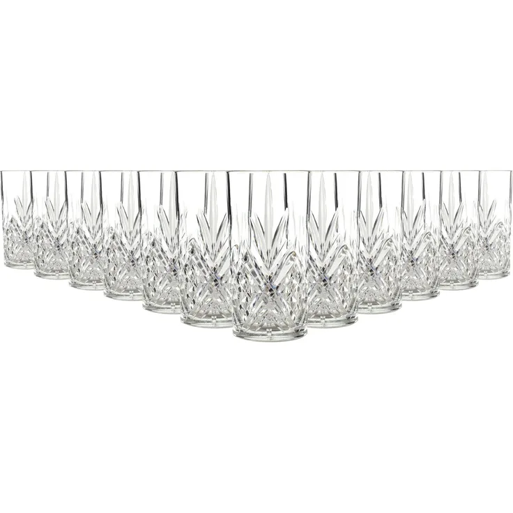 Eugene Transparent, Longdrinkbecher 12-tlg (mo)