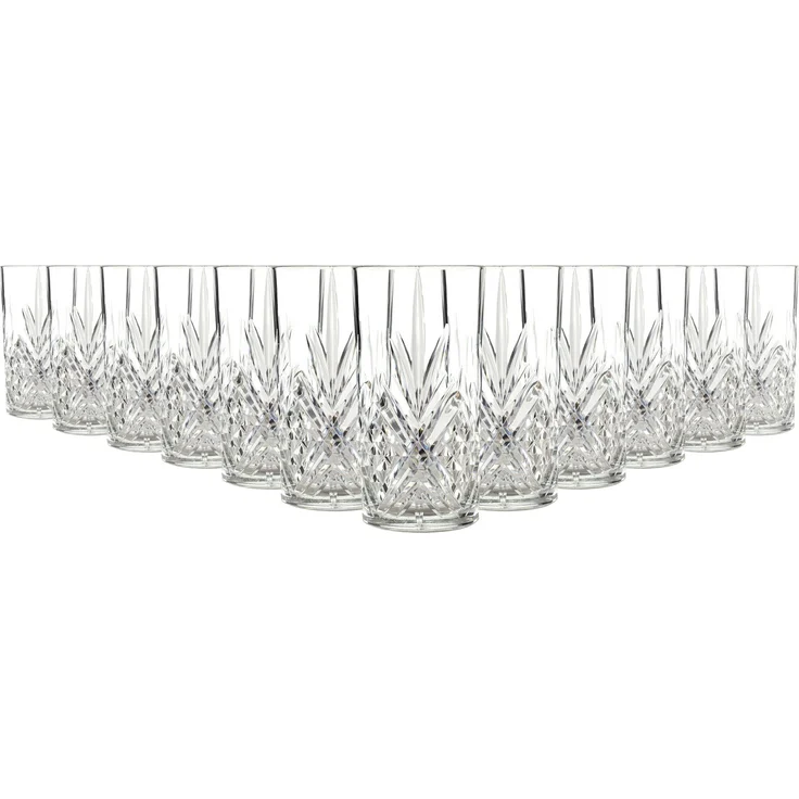 Eugene Transparent, Longdrinkbecher 12-tlg (mo) – Bild 1