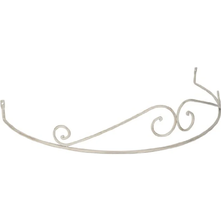 DécoProfi Betthimmel Rundbogen für Himmelbett, Baldachin (Set, 3-tlg, inklusive 2 Raffringen), optimal für Vorhänge mit Bindebändchen – Bild 2