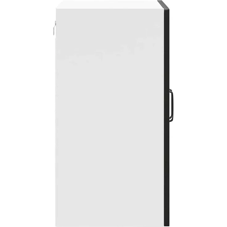 vidaXL Küchen-Hängeschrank Lucca Schwarz Holzwerkstoff 853818 – Bild 6