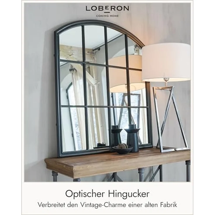Mirabeau Spiegel Spiegel Chloe schwarz – Bild 4