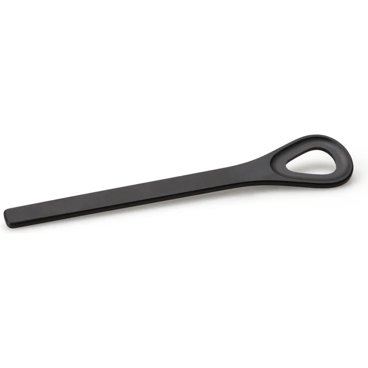 Continenta GmbH Kochlöffel mit Loch 31,5cm, Duracore schwarz 5362