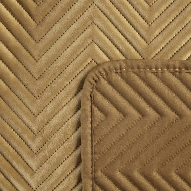 Eurofirany Bettüberwurf SOFIA, Elegante Tagesdecke Velvet Sesseldecke Sofadecke Überwurf Samt – Bild 5