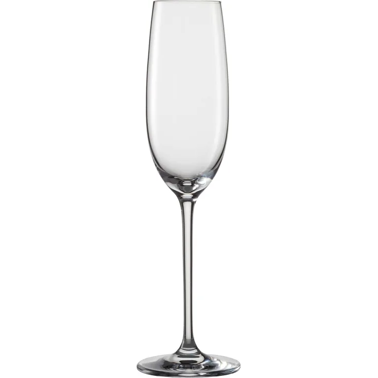 Schott Zwiesel Sektglas 4er Set Vinos, mit Moussierpunkt, Champagnerglas, Glas, 238 ml, 130010